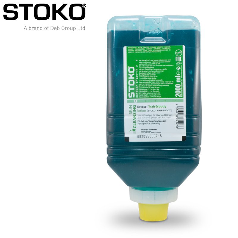 Hautreinigung Estesol® SHOWER (Hair & Body), 2.000 ml Softflasche Produktbild img1 L