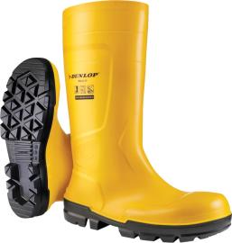 Stiefel WORK-IT YELLOW PVC SR LO LG S5 DUNLOP Produktbild