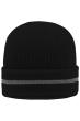 Strickmütze, Reflective Beanie, MB7141, black/silver Produktbild img1 S