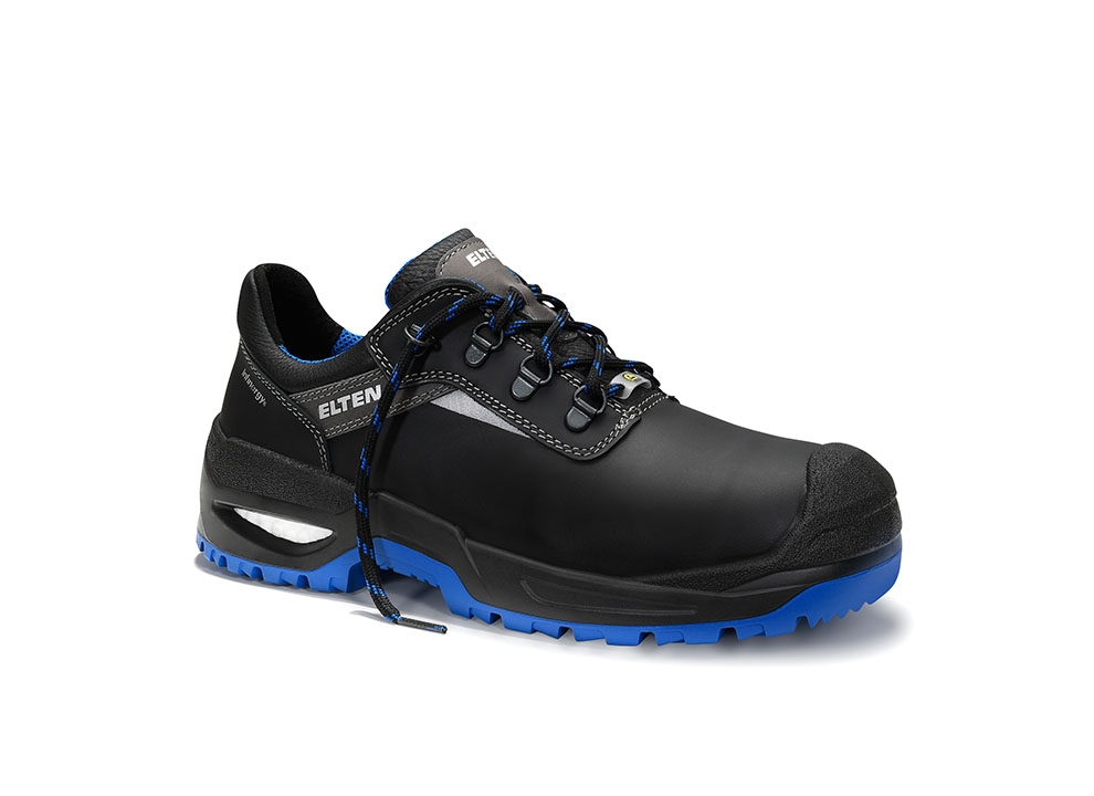 Sicherheitshalbschuh STEFANO XXSG black-blue Low ESD S3 Produktbild img1 L