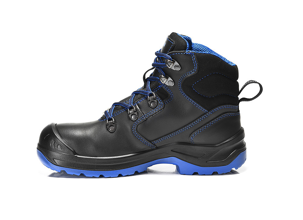 Damen-Sicherheitsschnürstiefel LENA black-blue Mid ESD S3, Gr. 37 Produktbild img4 L