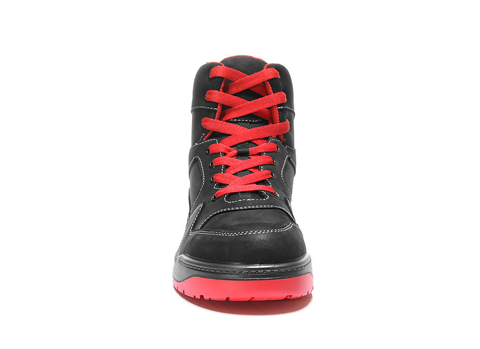Sicherheitsschnürstiefel MAVERICK black-red Mid ESD S3S, Gr. 43 Produktbild img3 L