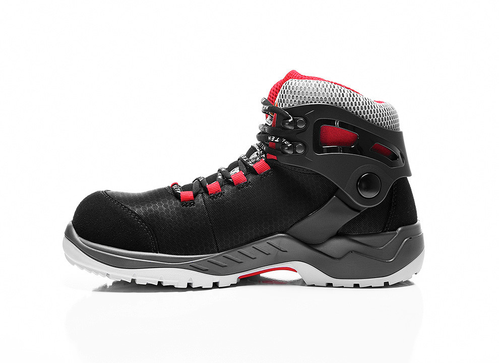 Sicherheitsschnürstiefel ARTURO black-red Mid ESD S3S, Gr. 39 Produktbild img4 L
