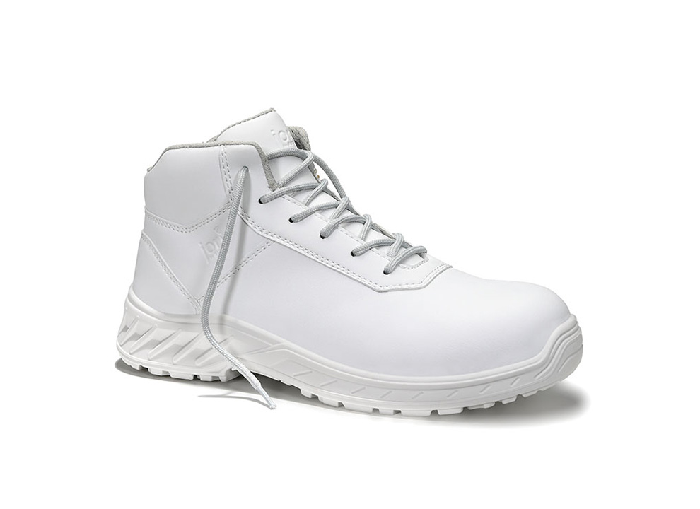 Sicherheitsschnürstiefel jo_CLEAN Loop white Mid ESD S3, Gr. 44 Produktbild img1 L