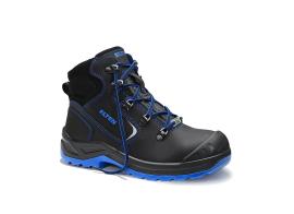 Damen-Sicherheitsschnürstiefel LENA black-blue Mid ESD S3 Produktbild
