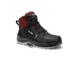 Damen-Sicherheitsschnürstiefel LENA GTX black-red Mid ESD S3 CI Produktbild