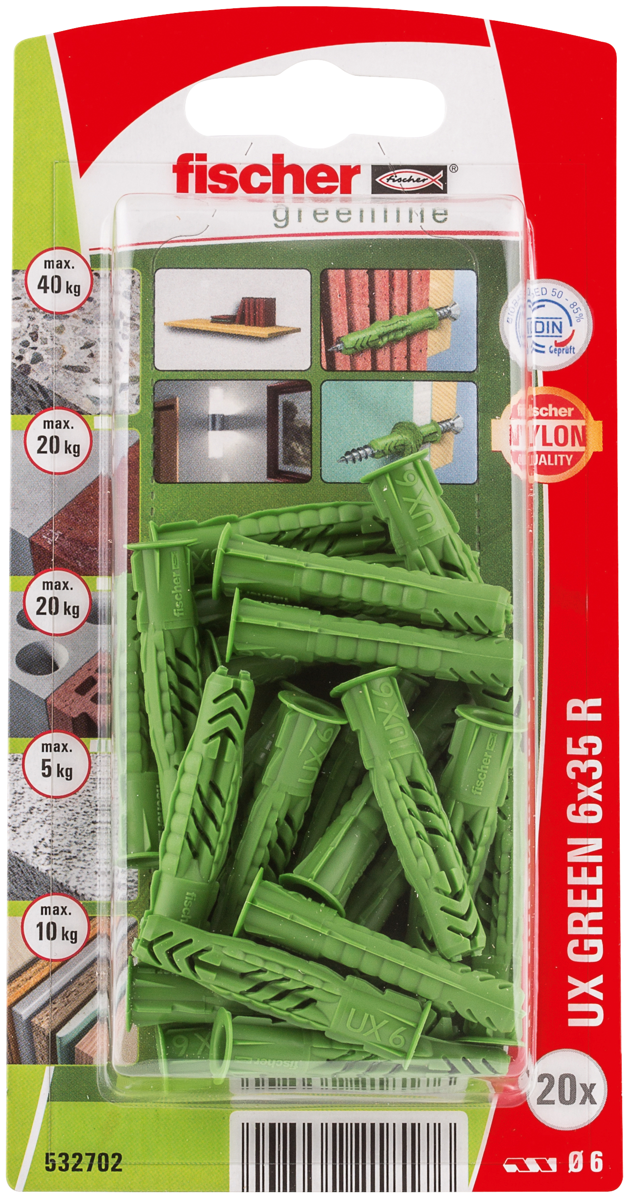 Universald. UX Green 6x35 R K (20) Produktbild img1 L