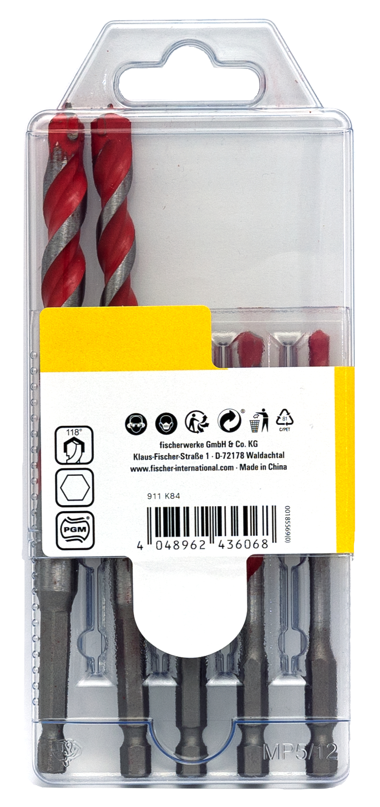 Universalbohrer-Set D-U Hex 5-12mm (5) Produktbild img1 L