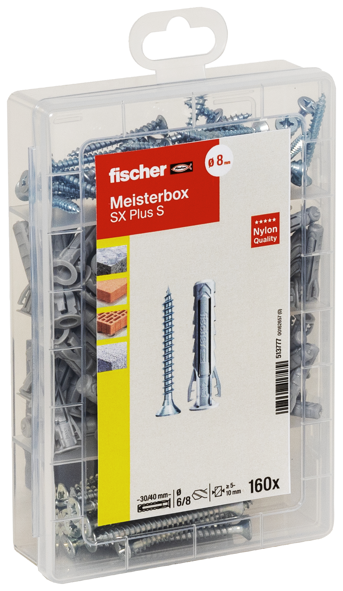 Meisterbox - Dübel SX Plus + S (160) Produktbild img1 L