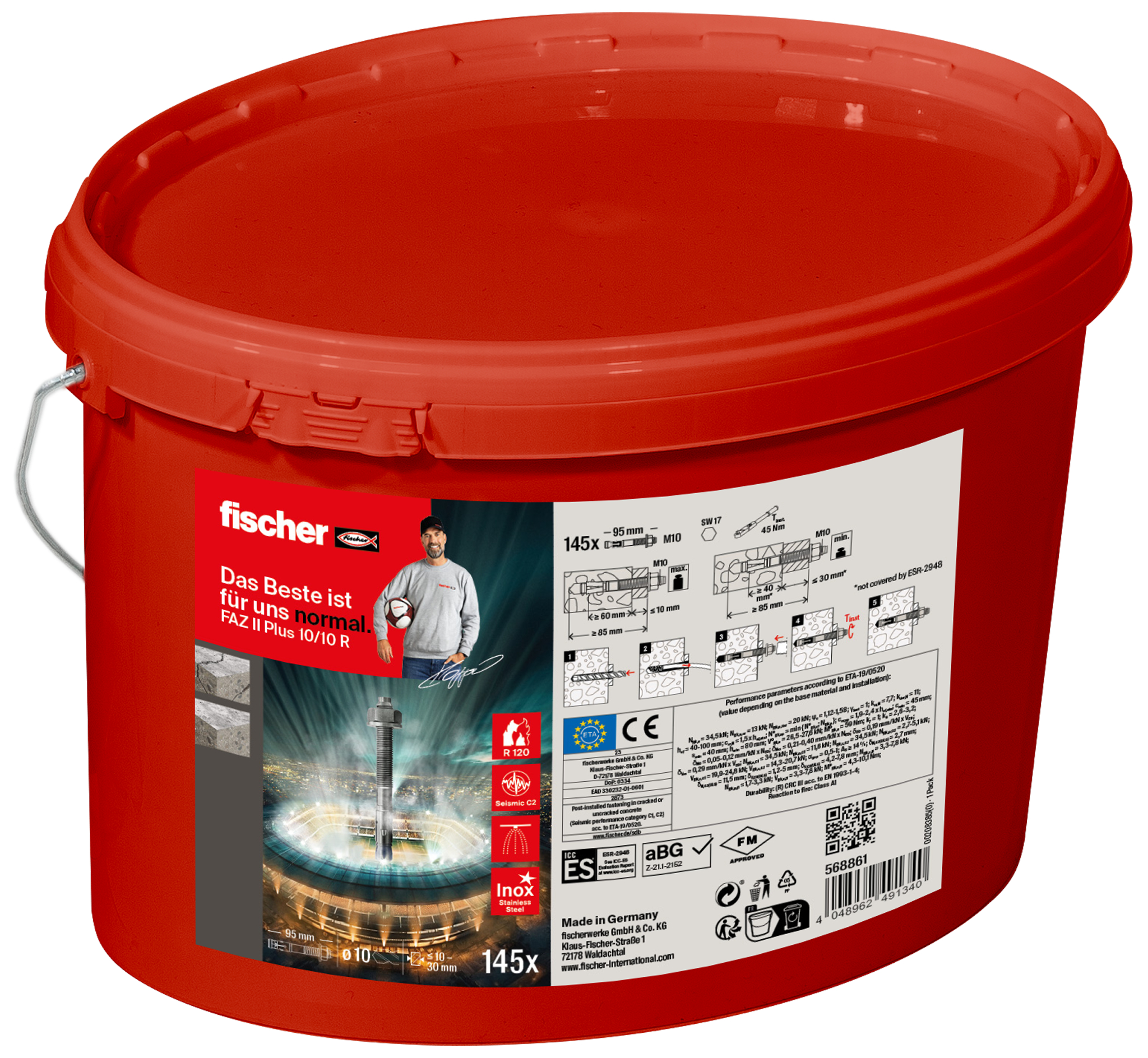 Promo24 FAZ II Plus 10/10 R Eimer (145) Produktbild img1 L