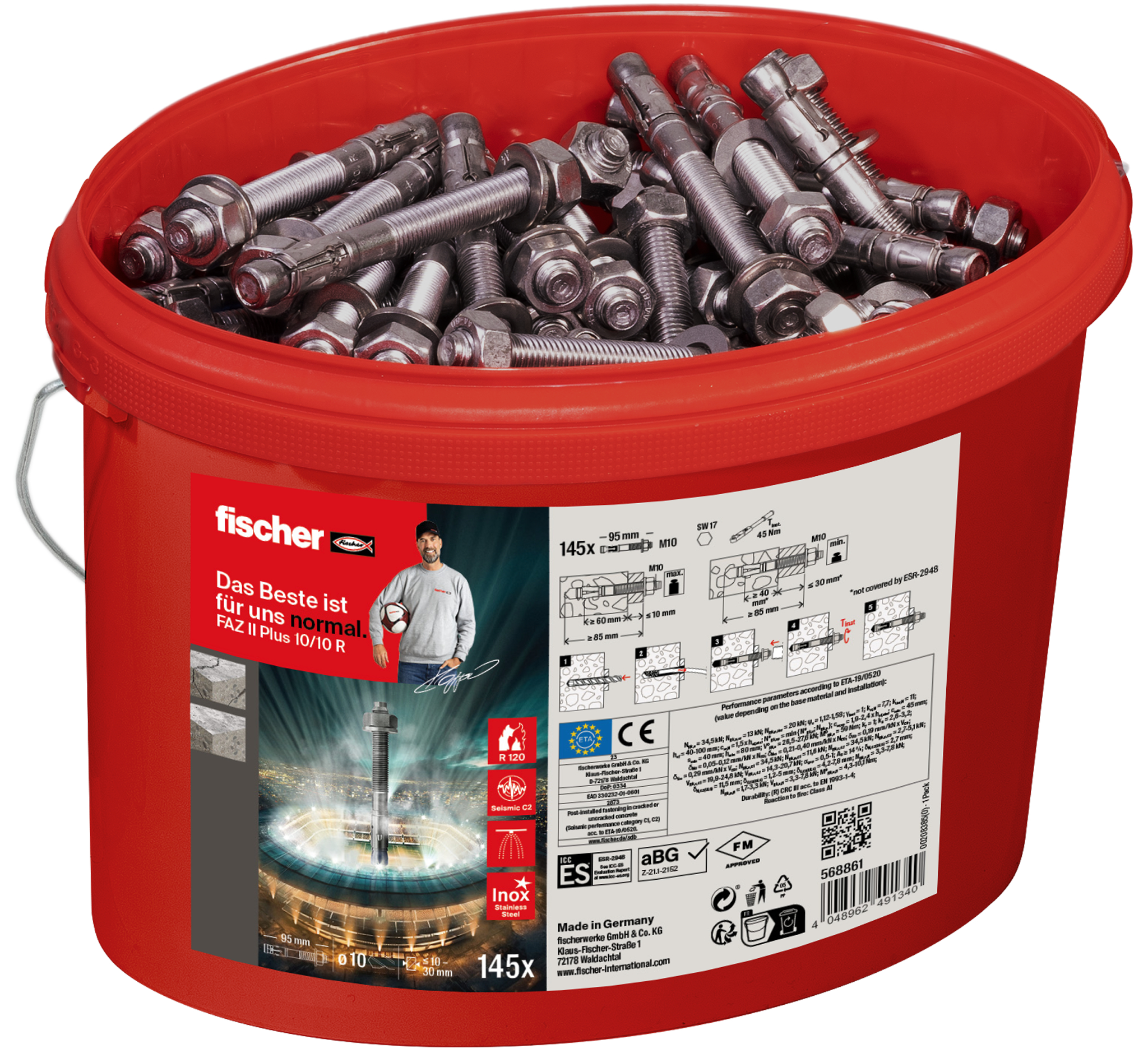 Promo24 FAZ II Plus 10/10 R Eimer (145) Produktbild img2 L