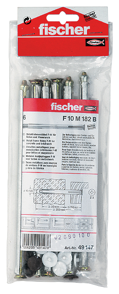 Fensterrahmendübel F 10 M 182 B (6) Produktbild img2 L