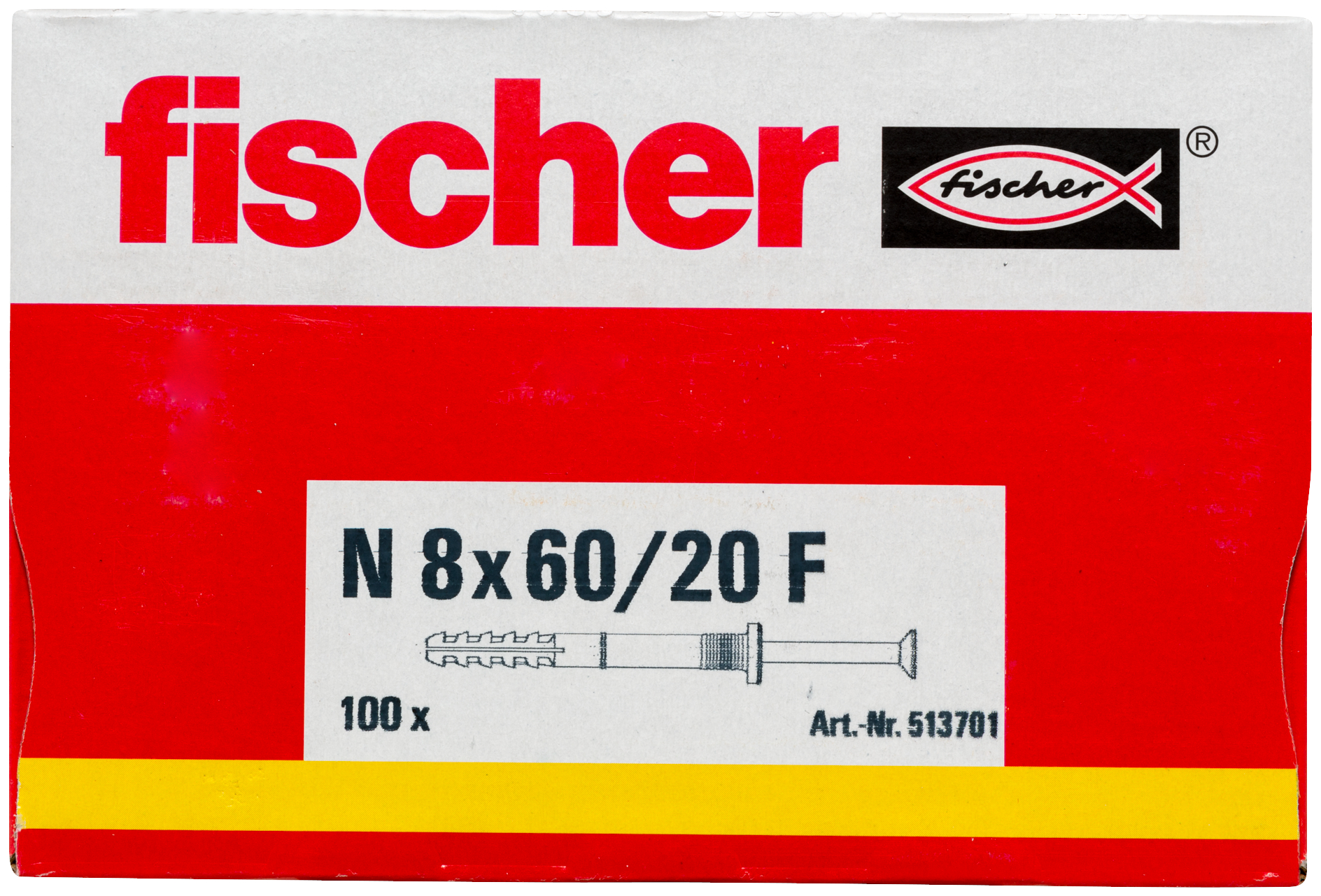 Nageldübel N 8x60/20 F (100) Produktbild img4 L