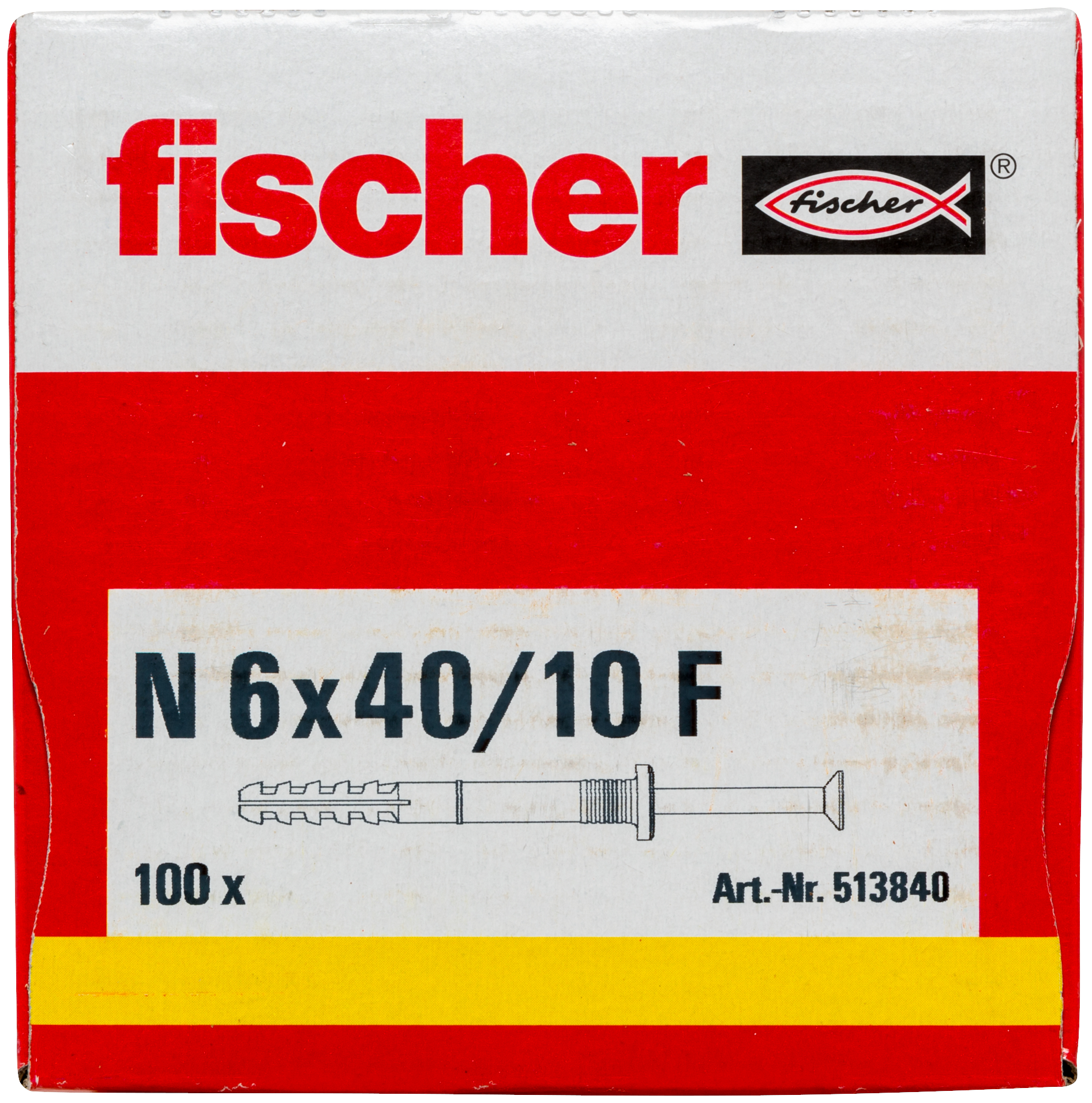 Nageldübel N 6x40/10 F (100) Produktbild img5 L