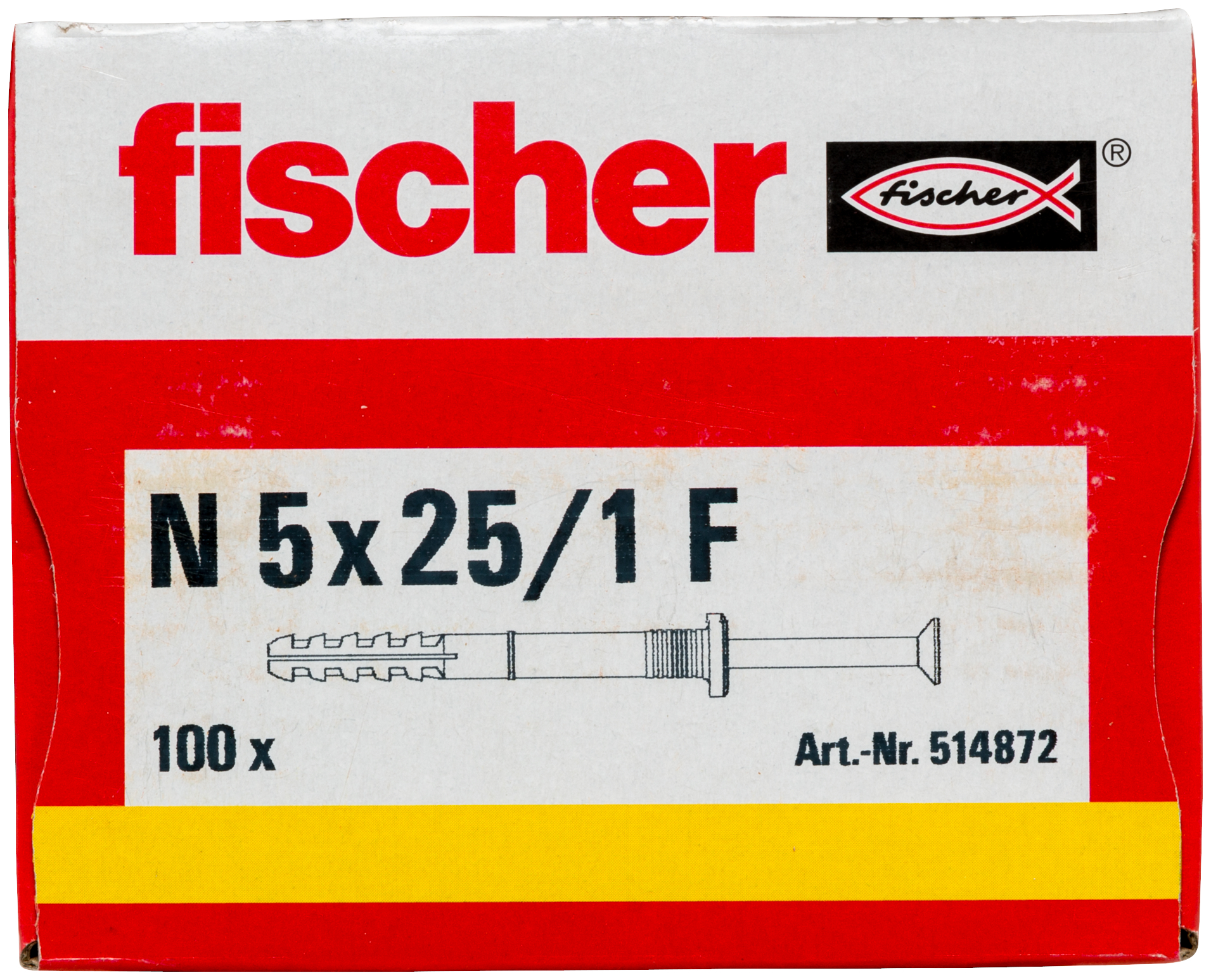 Nageldübel N 5x25/1 F (100) Produktbild img3 L