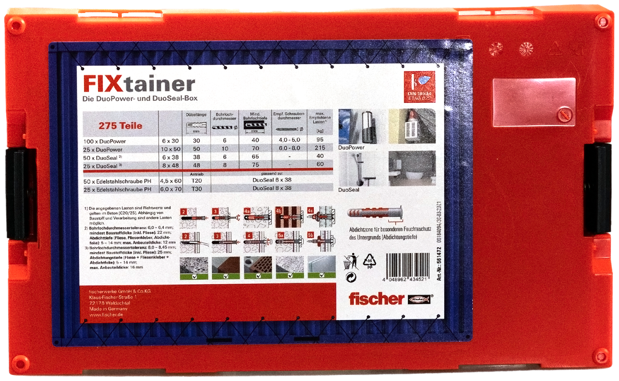 FIXtainer - DuoPower / DuoSeal + S (275) Produktbild img6 L