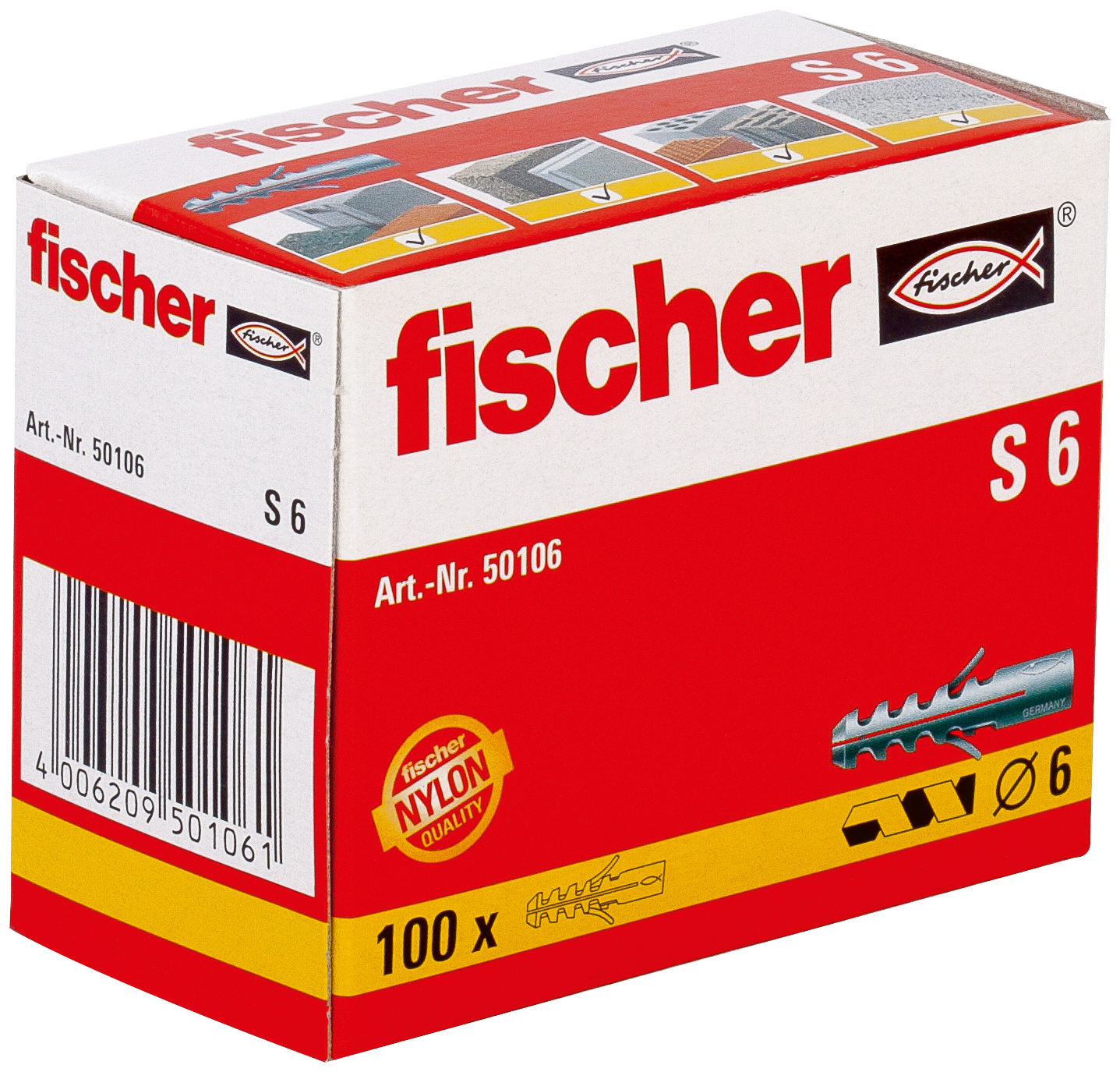 Dübel S 6 Produktbild img2 L