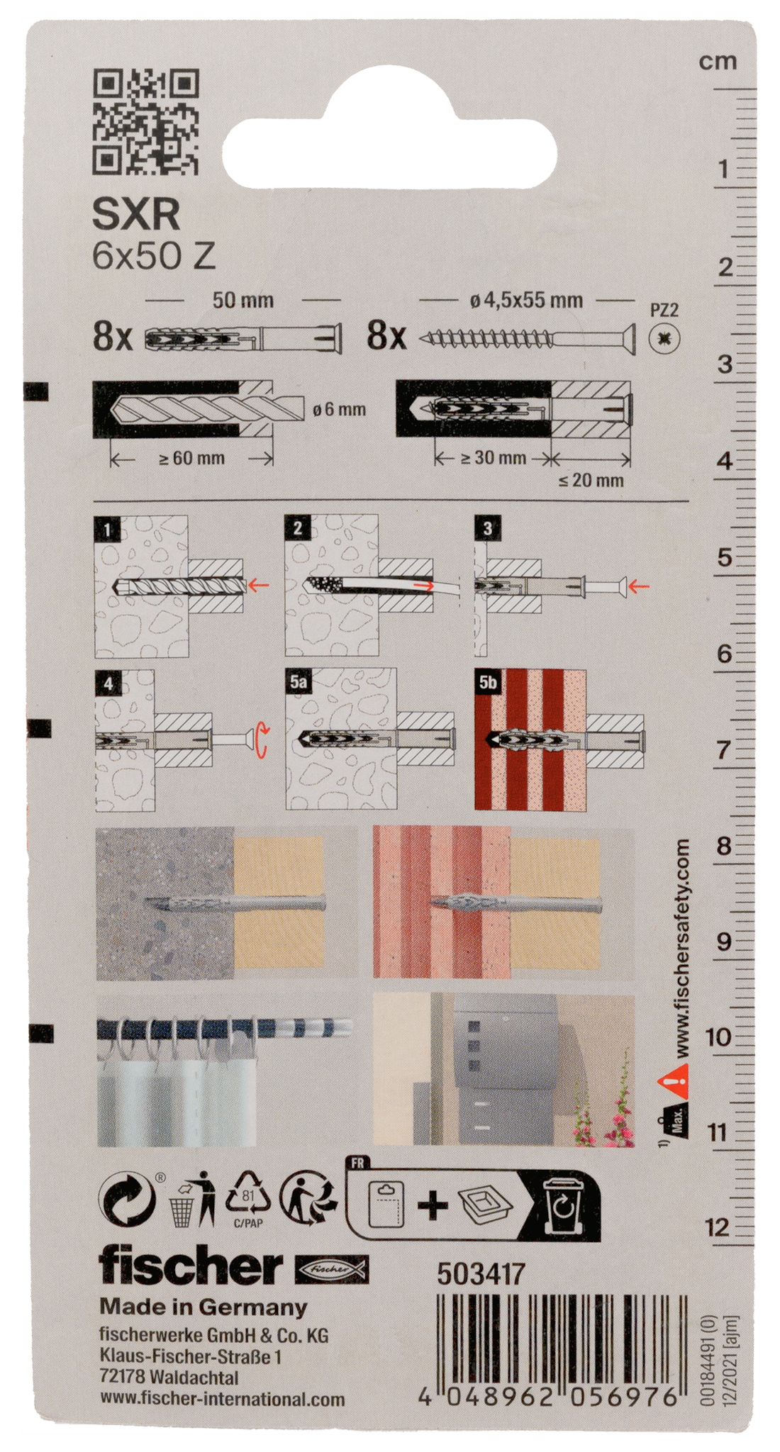 Langschaftdübel SXR 6x50 Z K (8) Produktbild img2 L