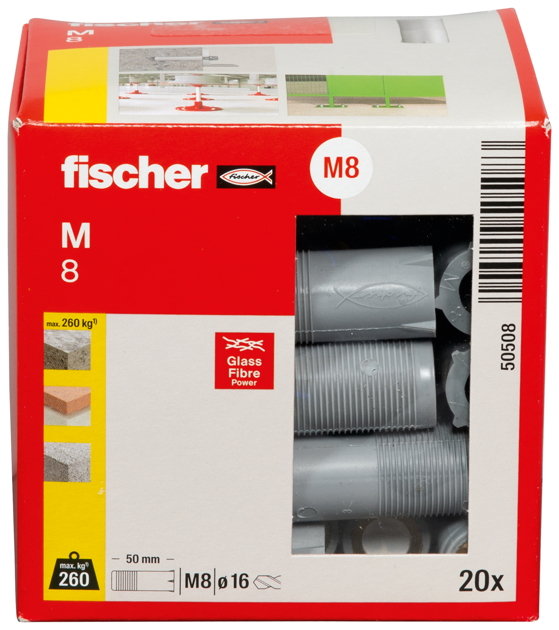 Dübel M8 Produktbild img4 L
