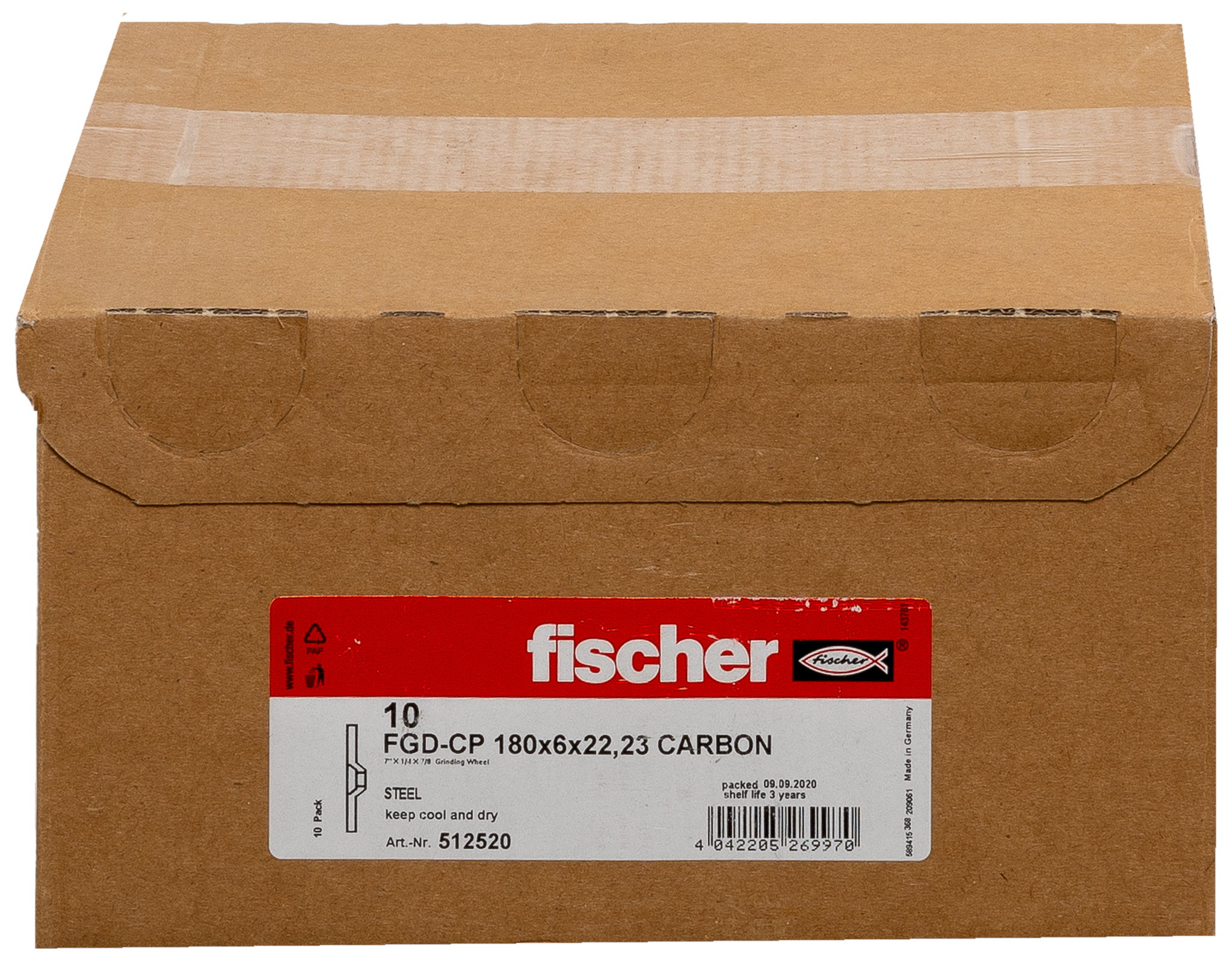 Schleifs. FGD-CP 6/180 gekröpft Carbon Produktbild img3 L