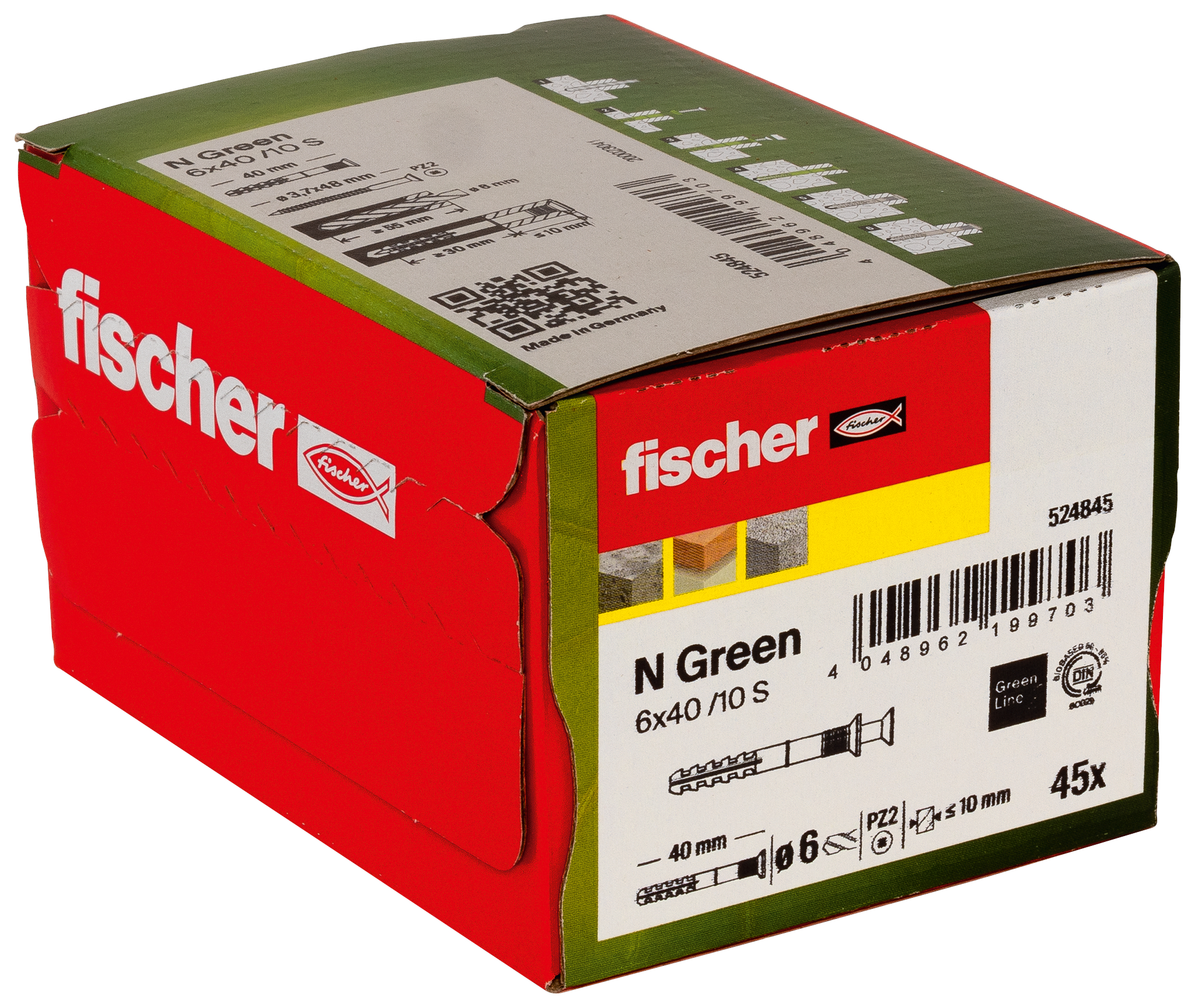 Nageldübel N Green 6x40/10 S (45) Produktbild img2 L