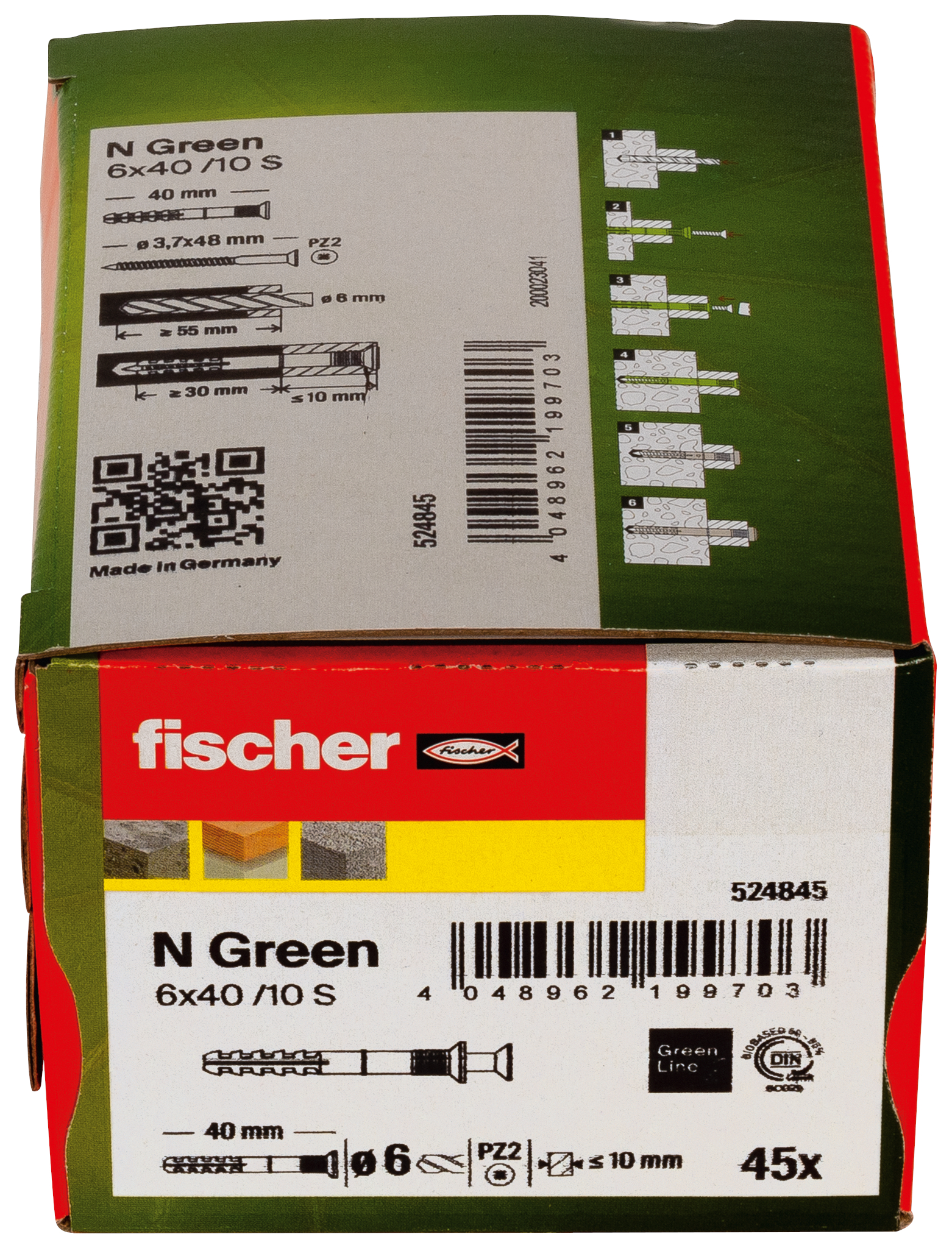Nageldübel N Green 6x40/10 S (45) Produktbild img3 L