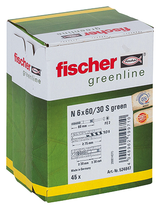 Nageldübel N Green 6x60/30 S (45) Produktbild img2 L
