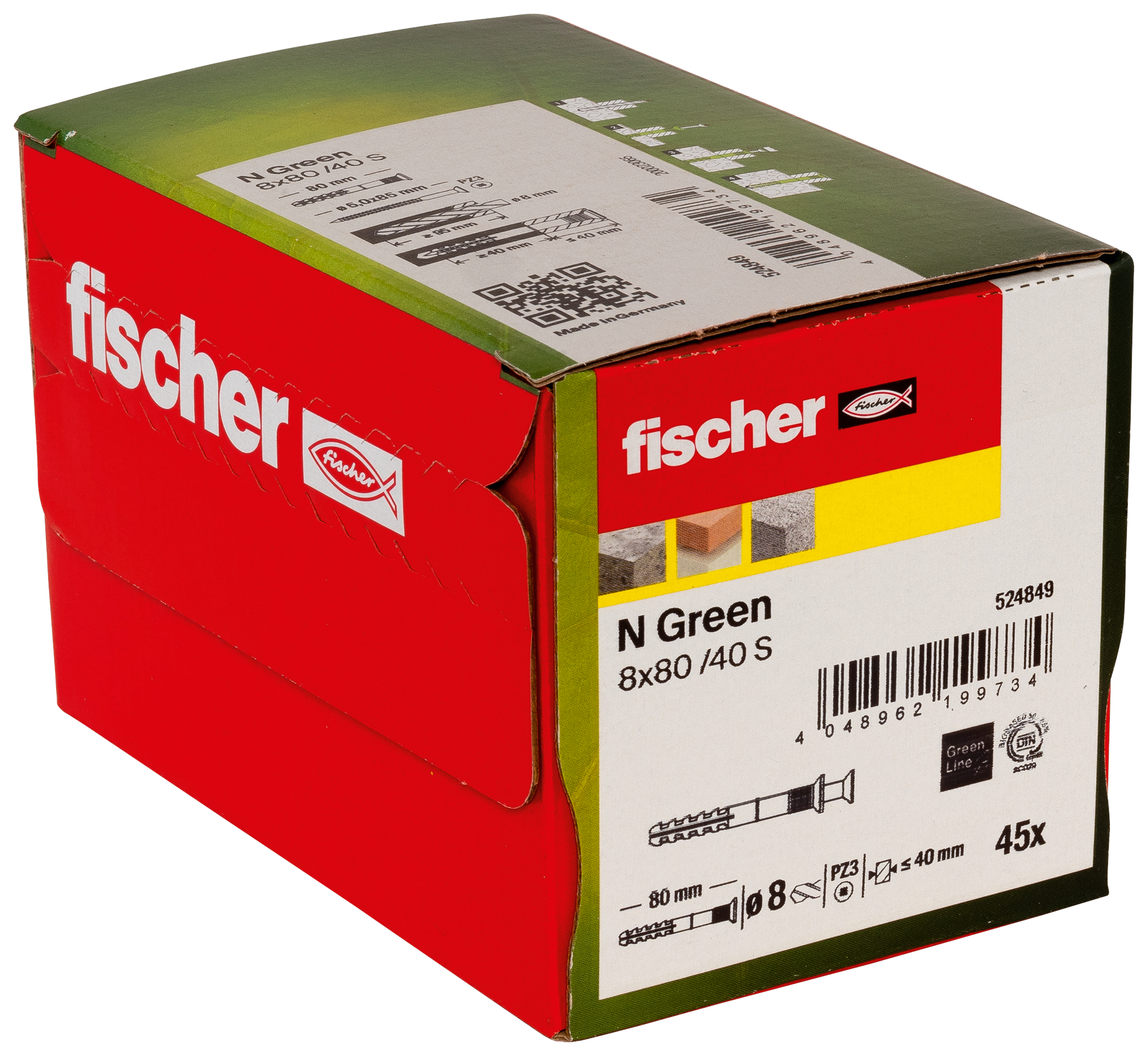 Nageldübel N Green 8x80/40 S (45) Produktbild img2 L