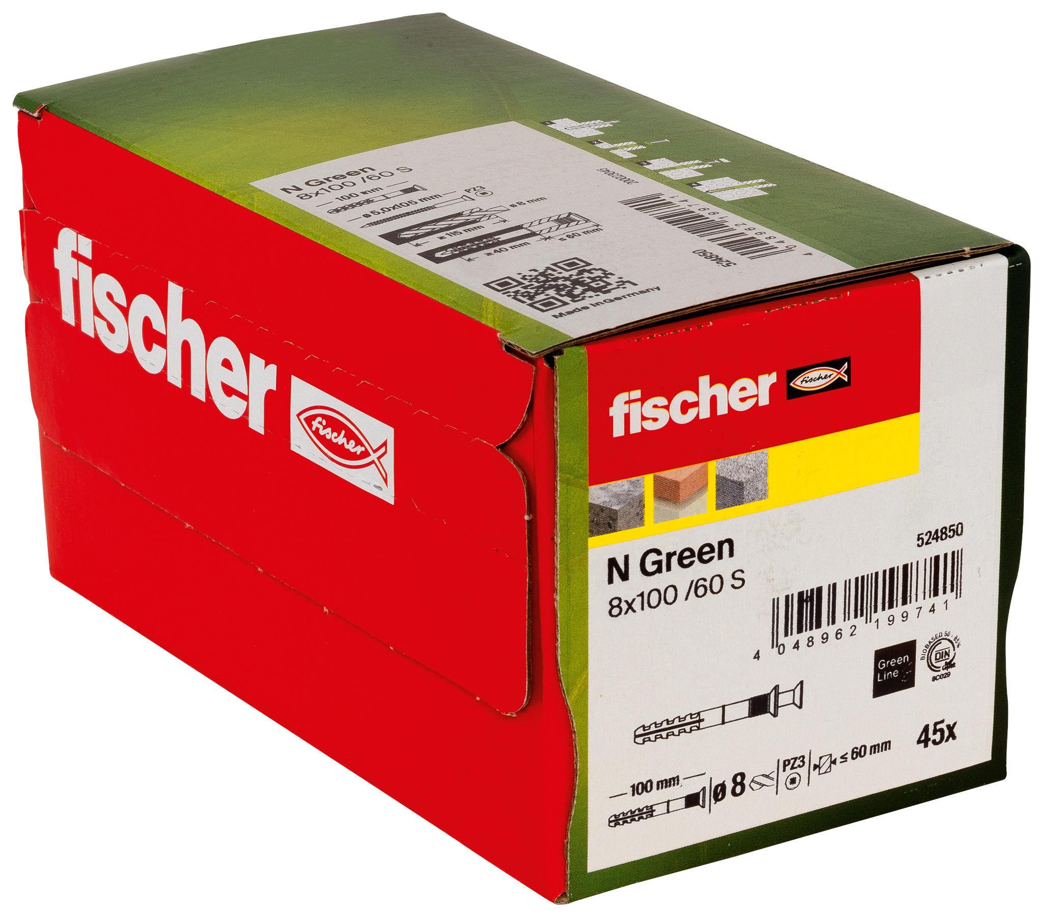 Nageldübel N Green 8x100/60 S (45) Produktbild img2 L