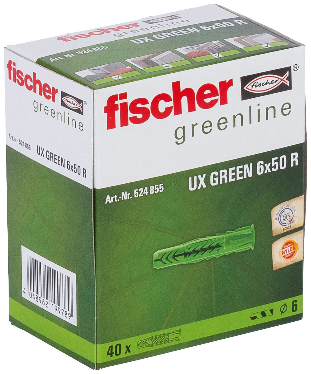 Universaldübel UX Green 6x50 R Produktbild img2 L