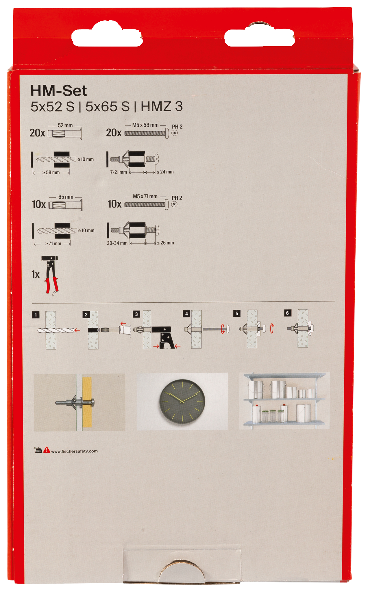 Montage Set Hohlraumbefestigung Produktbild img4 L