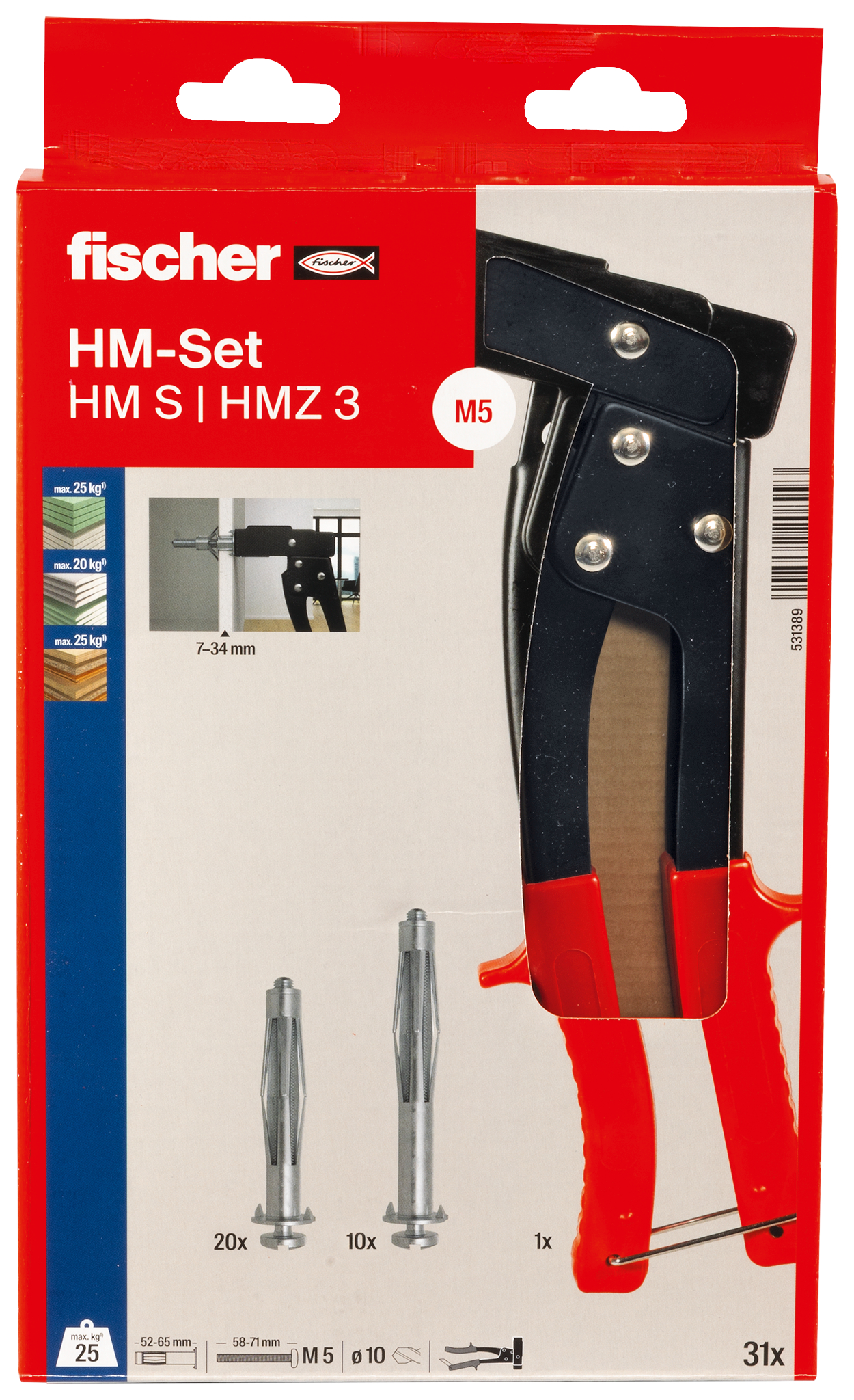 Montage Set Hohlraumbefestigung Produktbild img5 L