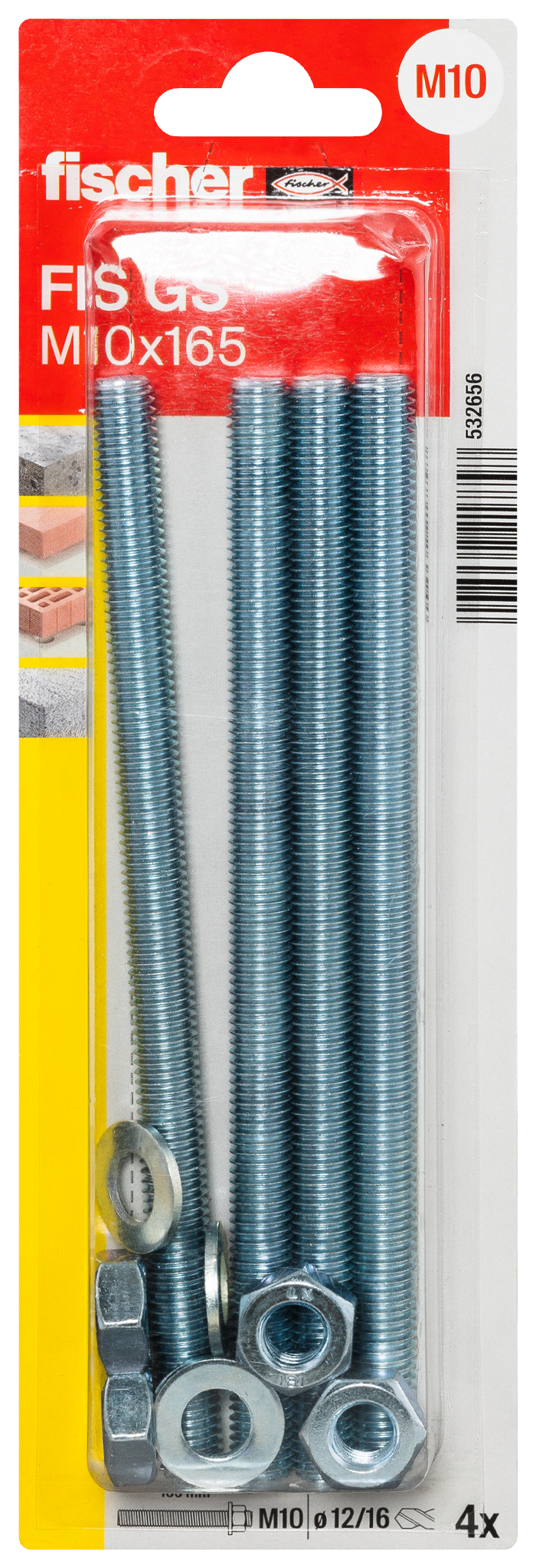 Injekt.Gewindea. FIS GS M10x165 K (4) Produktbild img3 L