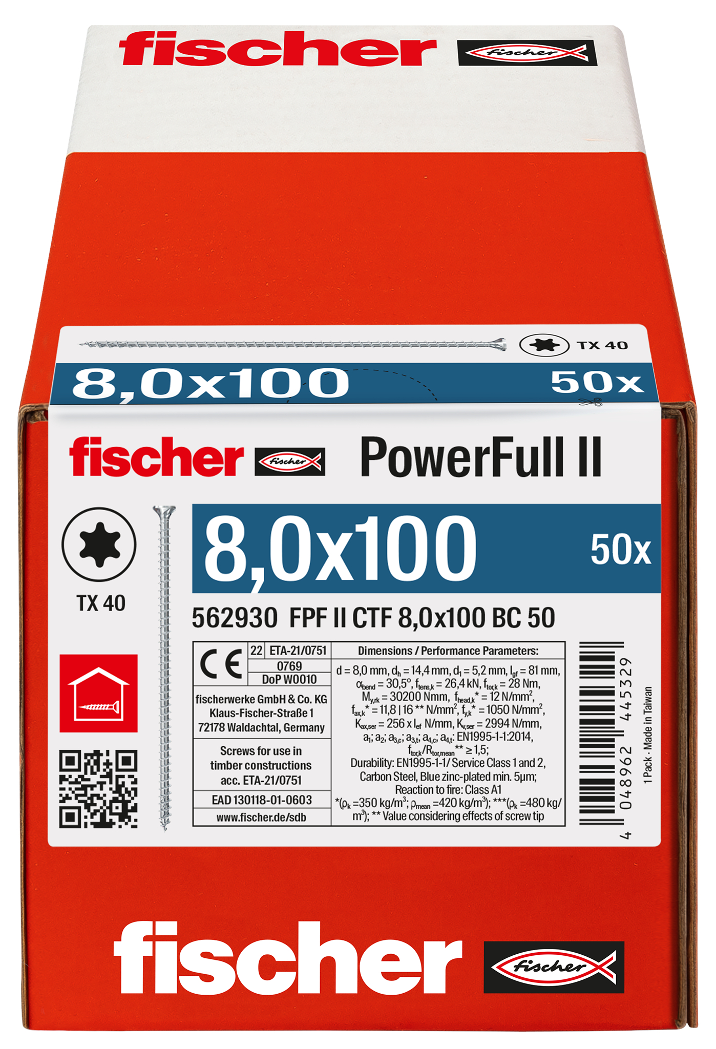 PowerFull II 8,0x100 SK TX VG blvz 50 Produktbild img3 L