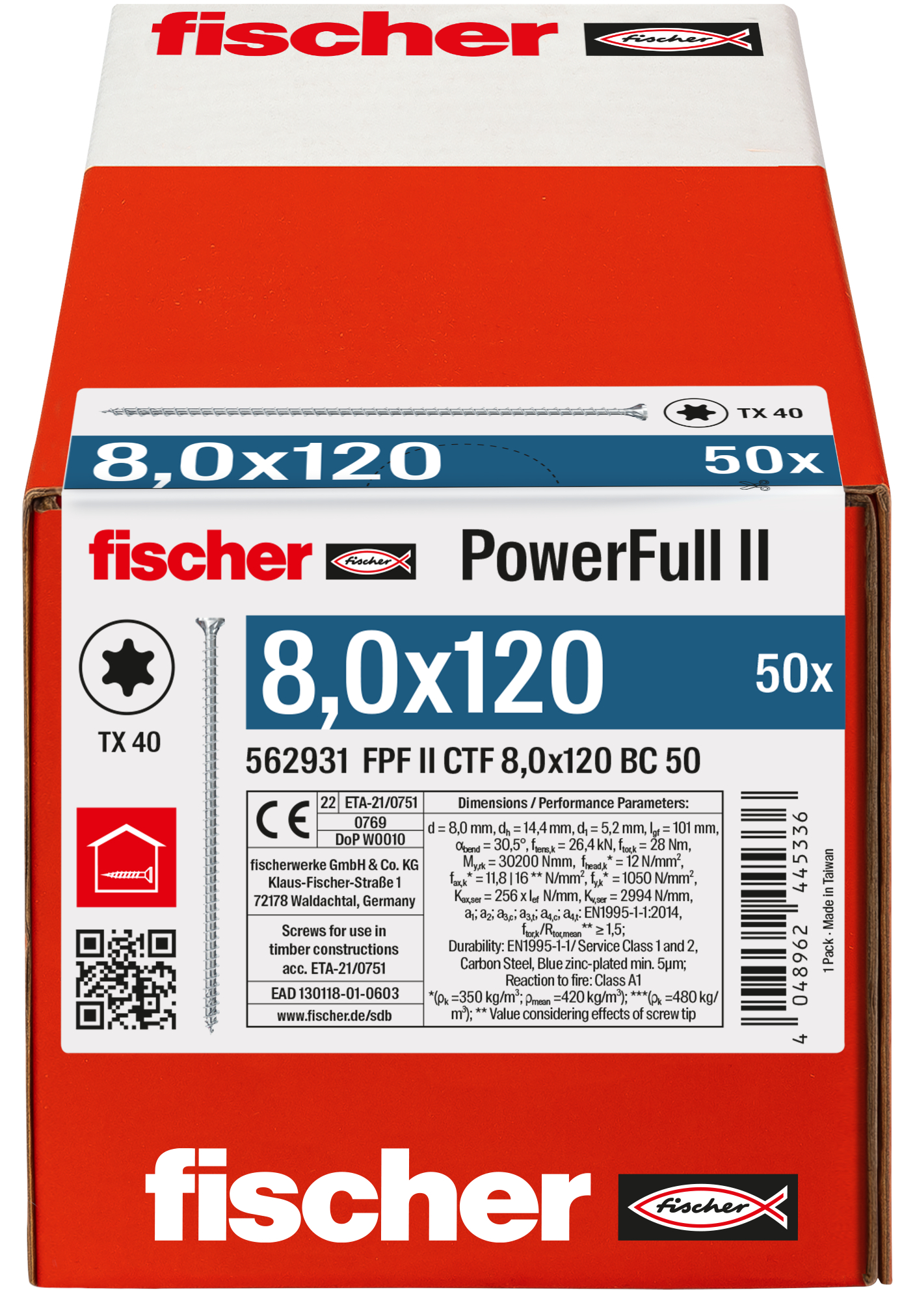 PowerFull II 8,0x120 SK TX VG blvz 50 Produktbild img3 L