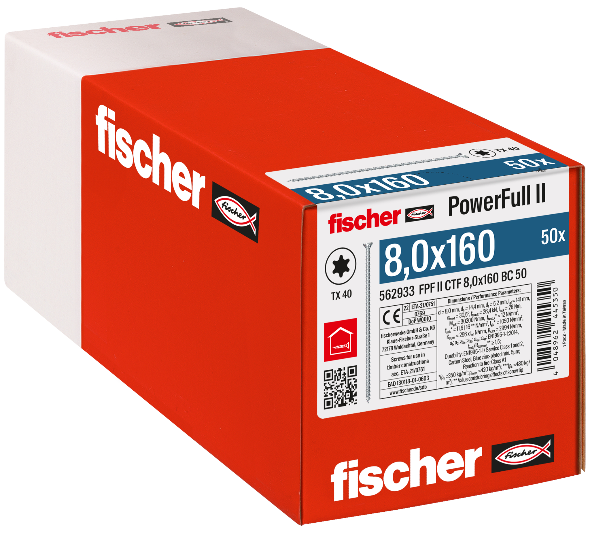 PowerFull II 8,0x160 SK TX VG blvz 50 Produktbild img2 L
