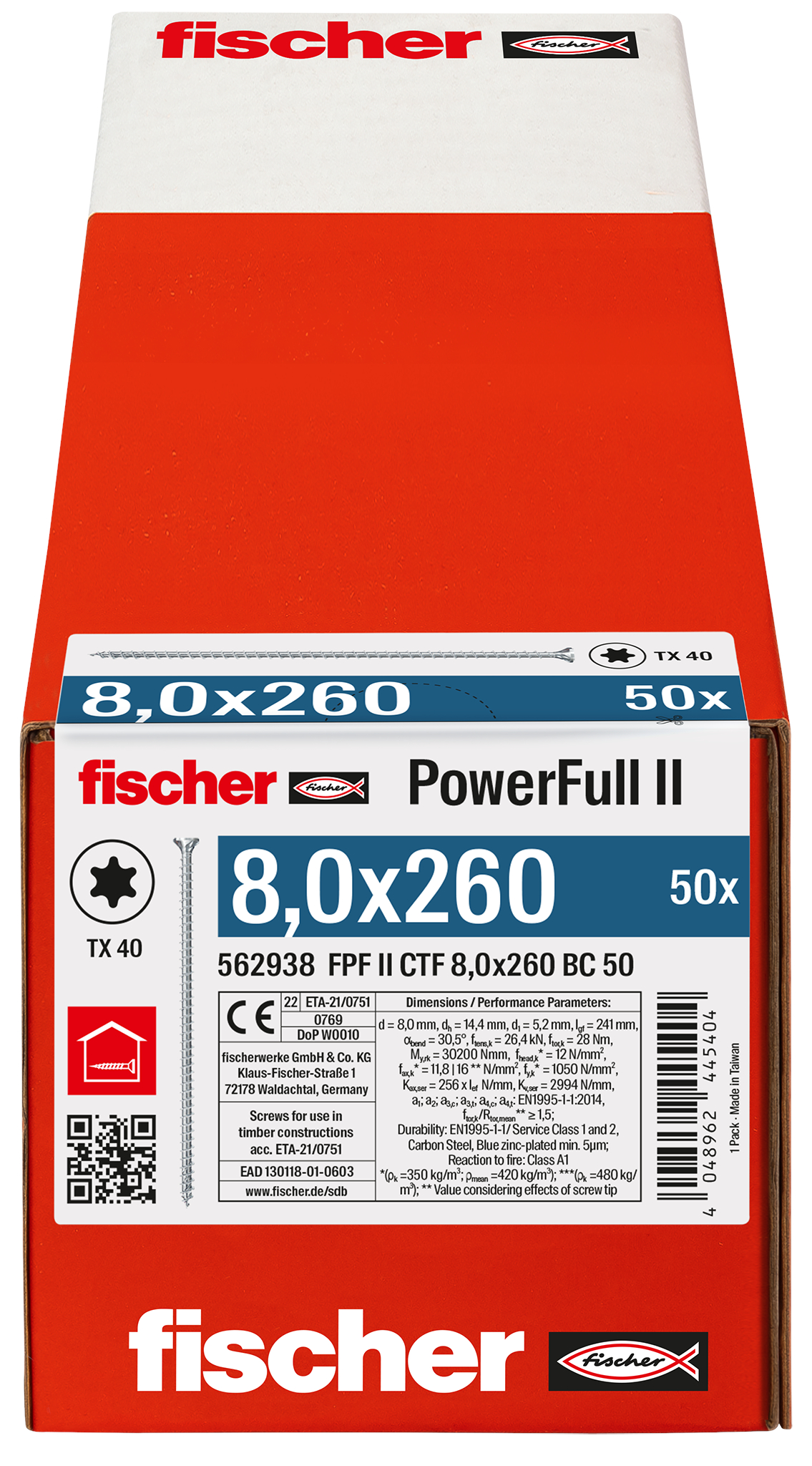 PowerFull II 8,0x260 SK TX VG blvz 50 Produktbild img3 L