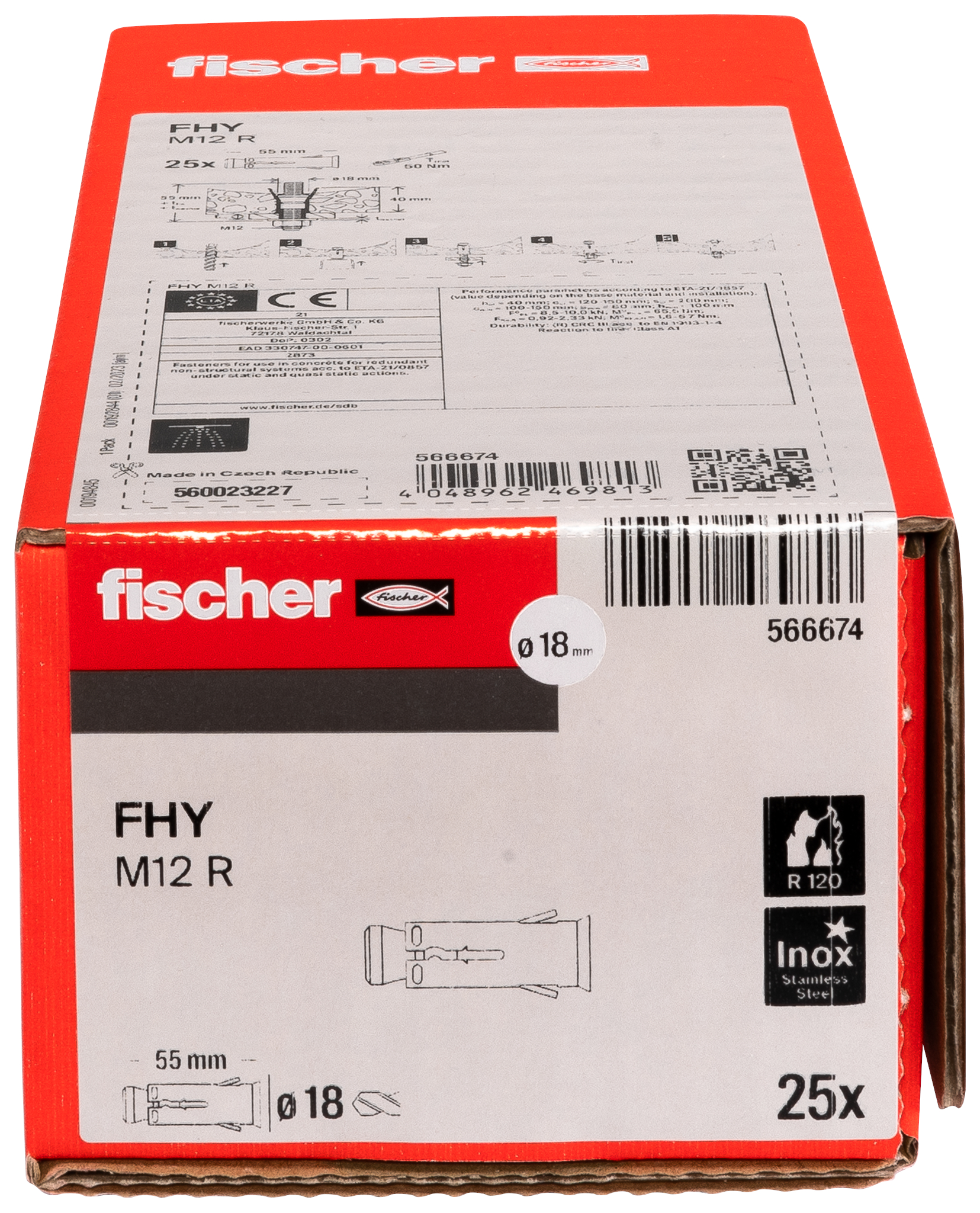 Hohldeckenanker FHY M12 R Produktbild img3 L