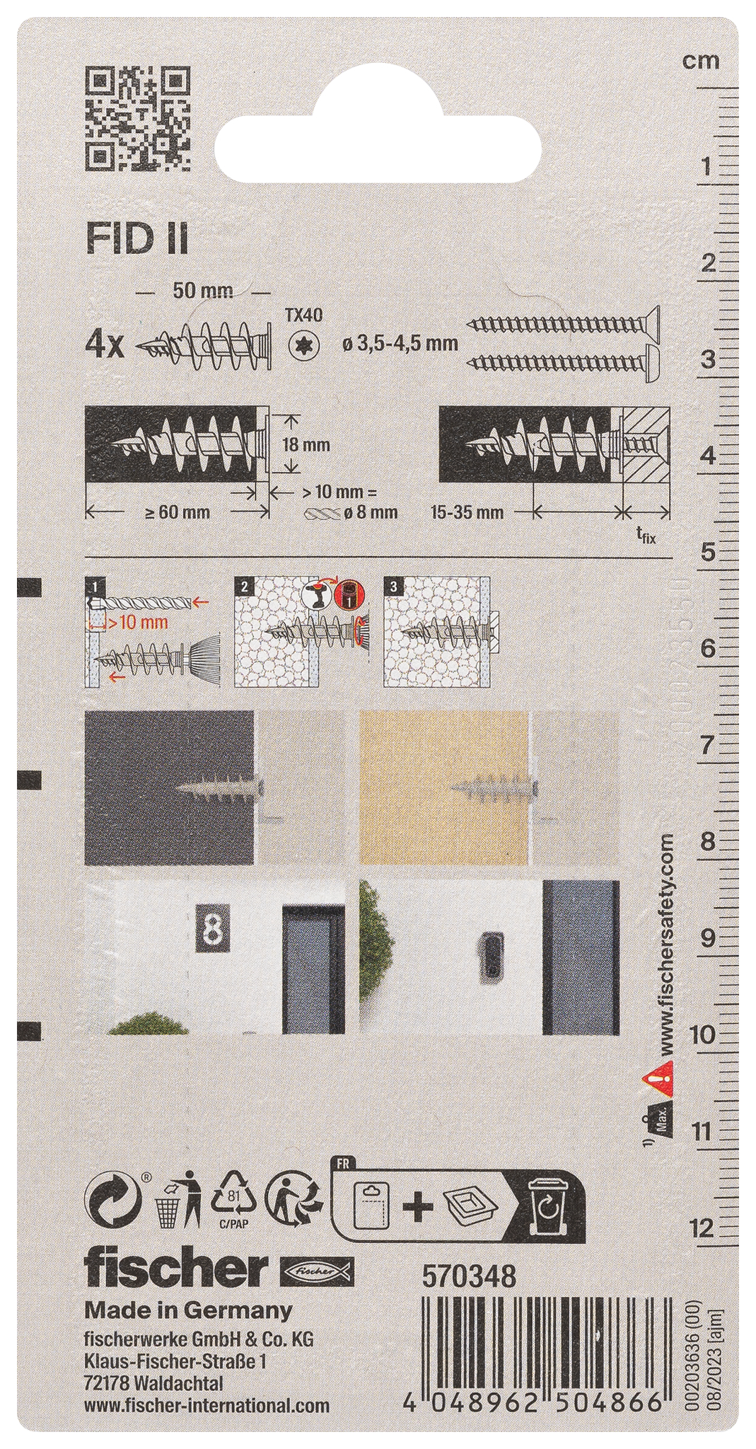 Dämmstoffdübel FID II K (4) Produktbild img2 L