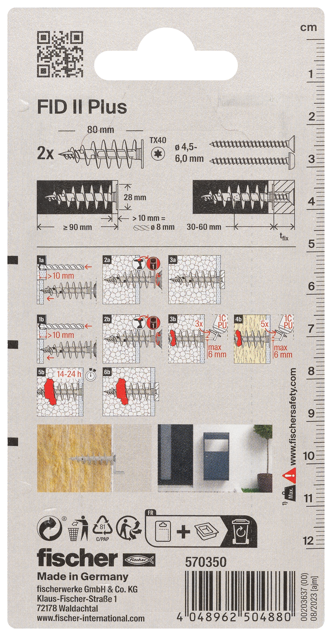 Dämmstoffdübel FID II Plus K (2) Produktbild img2 L