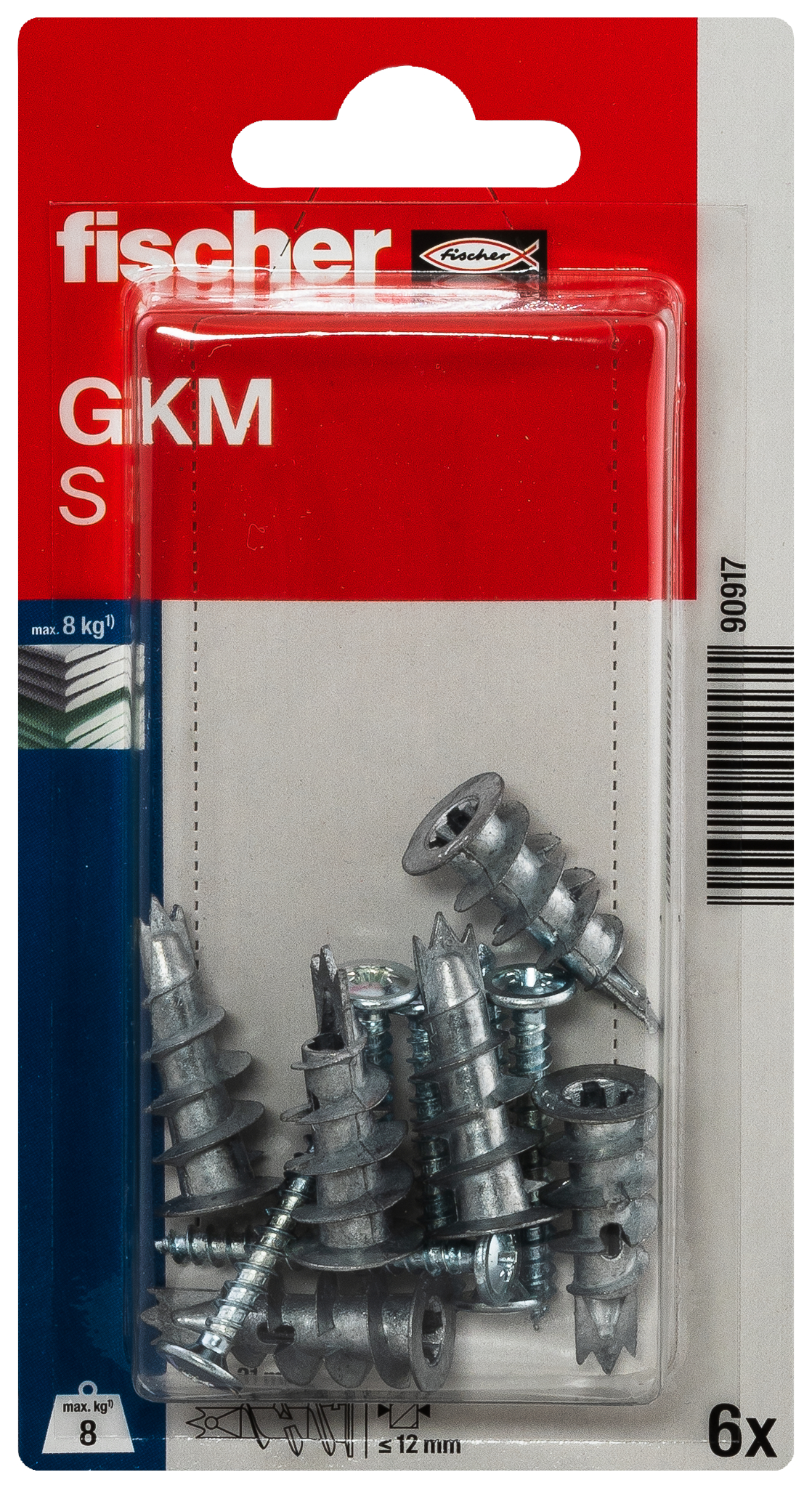 Gipskartondübel Metall GKM S K (6) Produktbild img3 L