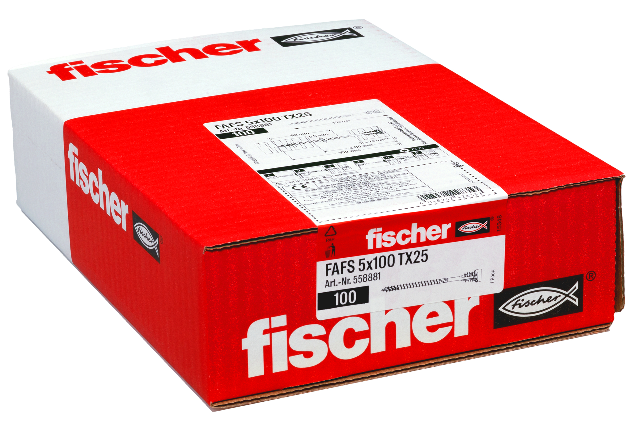 Justierschraube FAFS 5,0x100 TX25 100 Produktbild img2 L