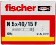 Nageldübel N 5x40/15 F (100) Produktbild img4 S