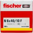 Nageldübel N 6x40/10 F (100) Produktbild img5 S