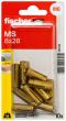 Messingdübel MS 8x28 K (10) Produktbild img3 S