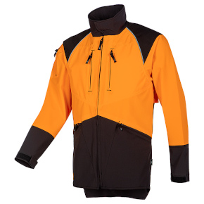 Forest Pro Forstjacke, Gr. 2XL, grau-leuchtorange Produktbild img1 L