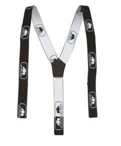 SIP Hosenträger mit Klett, 4cm breit, 100cm, schwarz-weiß Produktbild img1 L