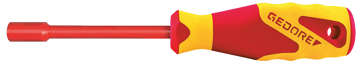 VDE 2133 9 VDE-Steckschlüssel mit 3K-Griff 6-kant 9 mm Produktbild img1 L