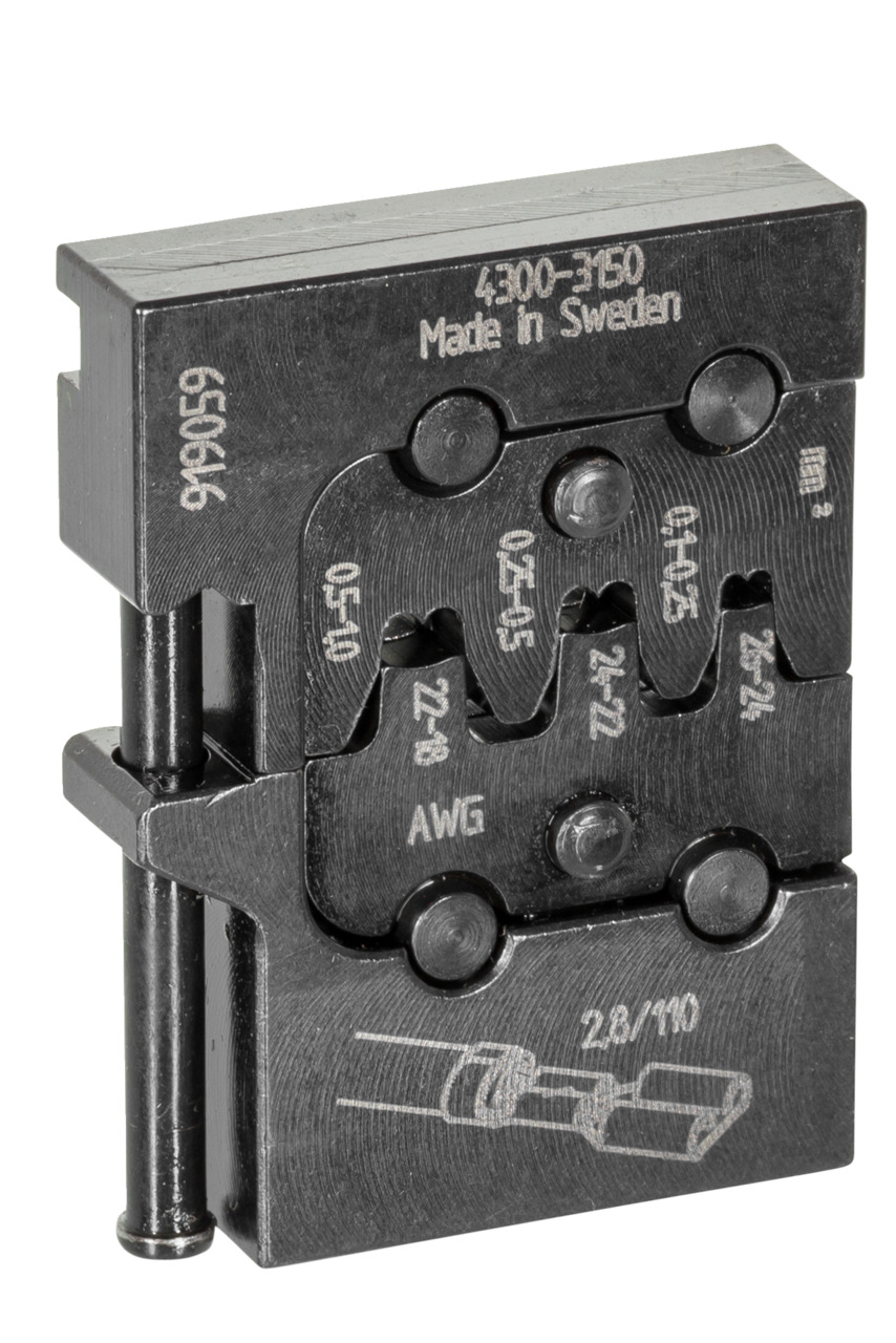 8140-09 Modul-Einsatz für Flachsteckhülsen 2,8 Produktbild img3 L