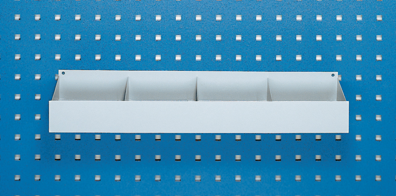 1500 H 10-100 Ablageschale 456x50x100 mm, unterteilt Produktbild img1 L